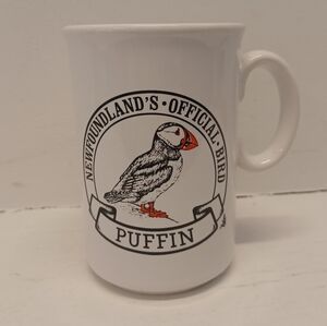 Newfoundland's Official Bird Puffin Mug Tea Coffee Cup Souvenir